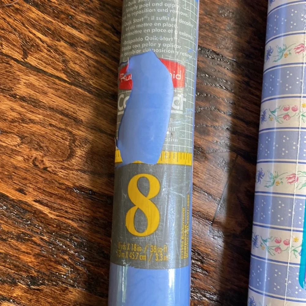 NWOT Self adhesive plastic decorative covering
